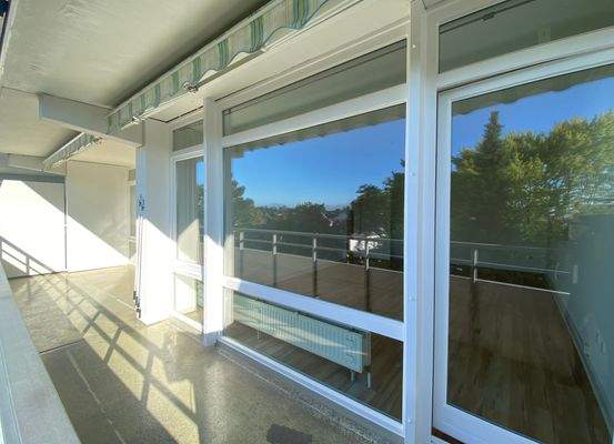 Schöner, großer Balkon