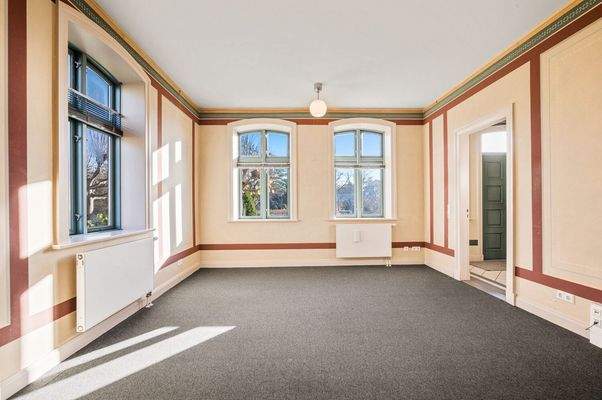 Büroräume im Erdgeschoss