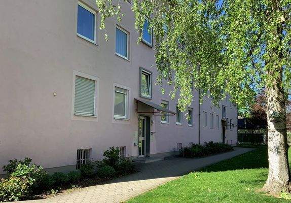 gepflegter Eingangsbereich