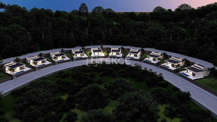 Modern Detached Sea-View Villas in Monte Solana Alicante