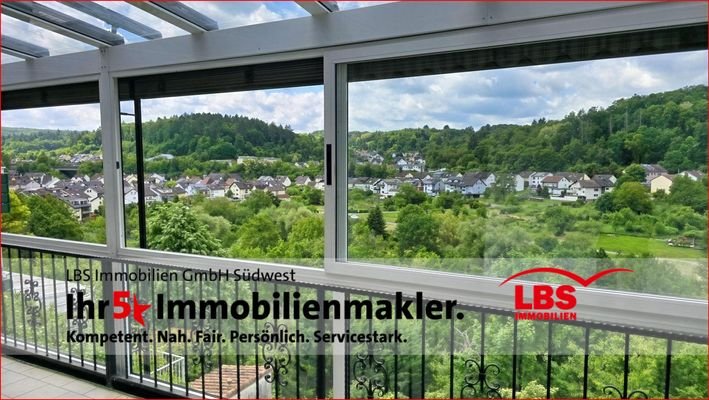 Sicht von Balkon