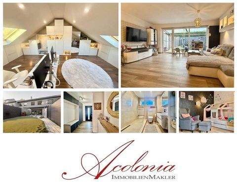 Acolonia Immobilienmakler: Modernisiertes RMH in Sackgasse. Sehr schön in einem Keldenicher Familienwohngebiet gelegen.