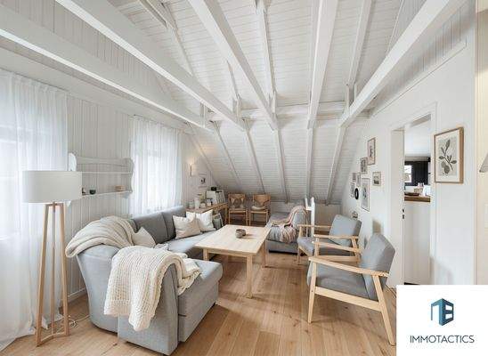 Wohn-Schlafbereich DG - (KI generiert)