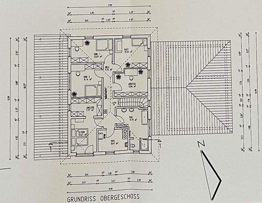 Grundriss Obergeschoss