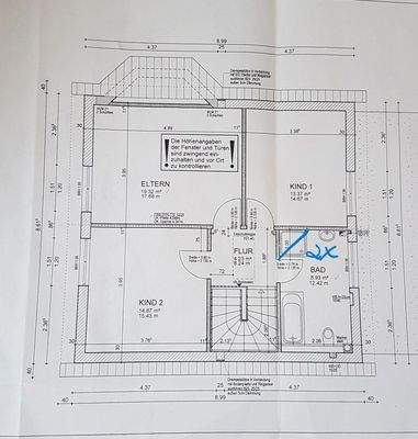 OG Bad+ 3 Schlafzimmer