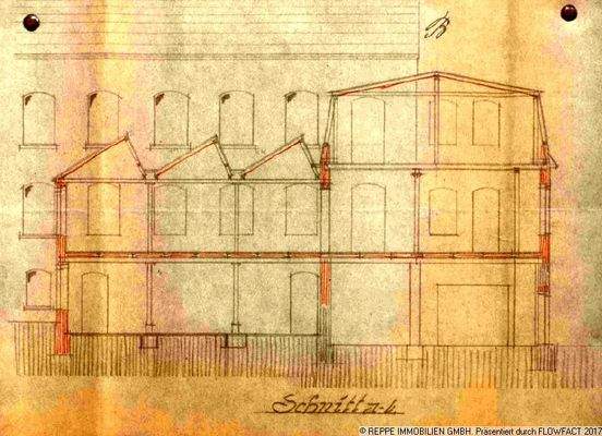 Gebäude 4 Schnitt (rechts)
