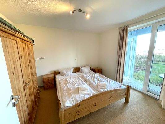 Schlafzimmer Gartendeck