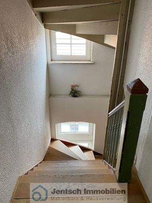 Treppenaufgang-Hausflur