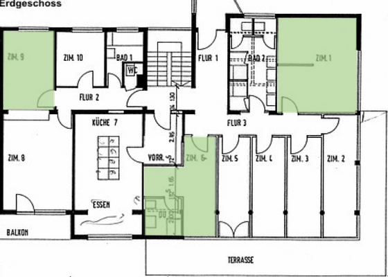 Grundriss Erdgeschoss