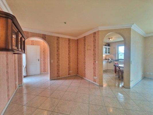 Blick auf den Essbereich