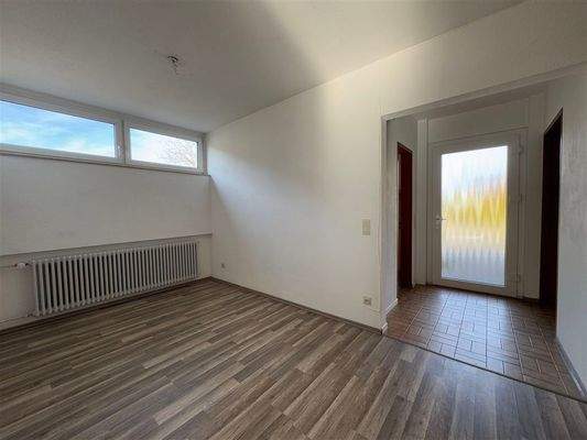 Der Windfang und der Essbereich