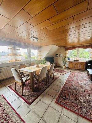 Wohnzimmer im Dachgeschoss