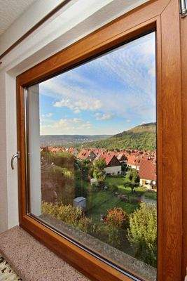 Blick aus dem Schlafzimmer OG