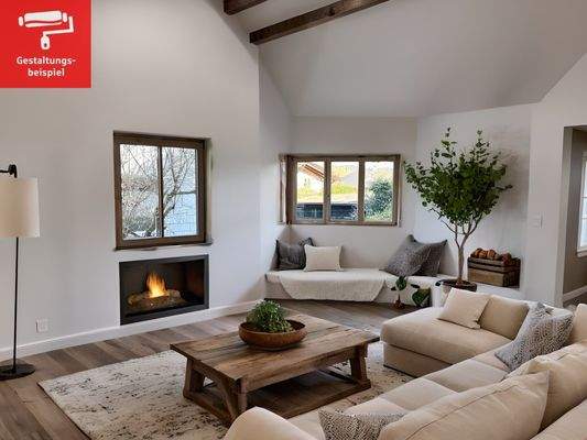 großes Wohnzimmer