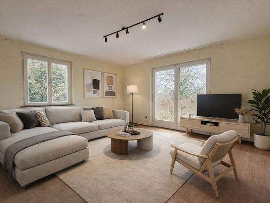 Wohnzimmer (Ki visualisiert)