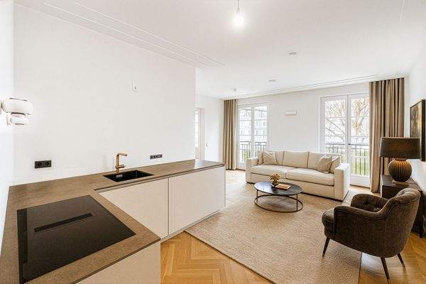 Wohnzimmer_Küche (virtuell möbliert)