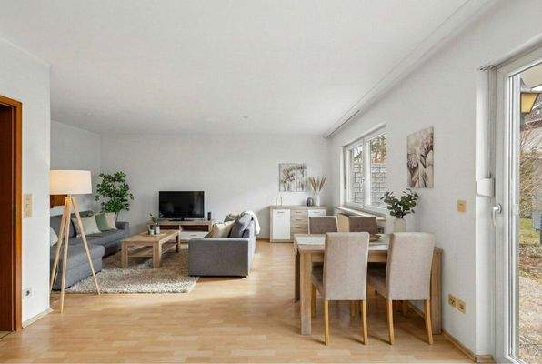 Wohnzimmer mit staging