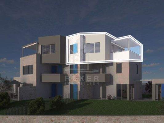 Neubauwohnung in schöner Umgebung & Meeresnähe in Novi Vinodolski