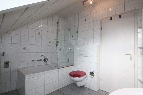 Das Bad im Dachgeschoß