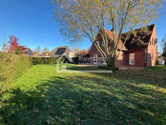 Rückansicht mit Garten