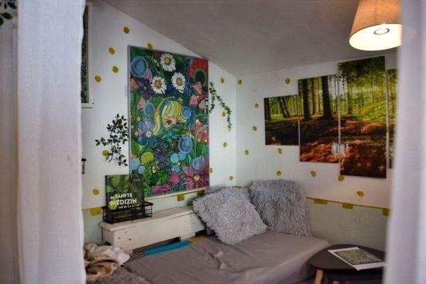 Entspannung im Gartenhaus