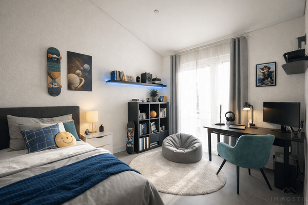 Jugendzimmer Einrichtungsbeispiel