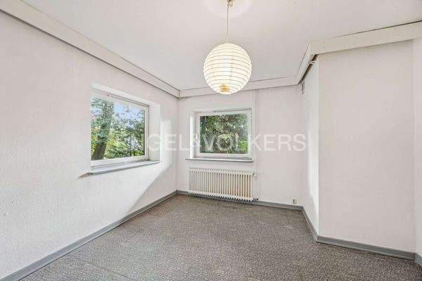 Schlafzimmer in der Einliegerwohnung