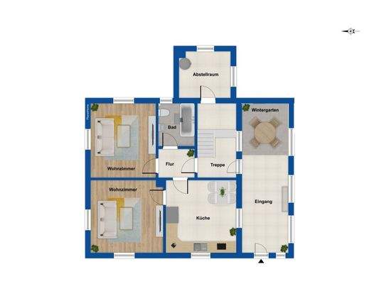 Grundriss Erdgeschoss