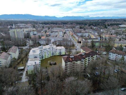 Ansicht Wohnanlage l Umgebung