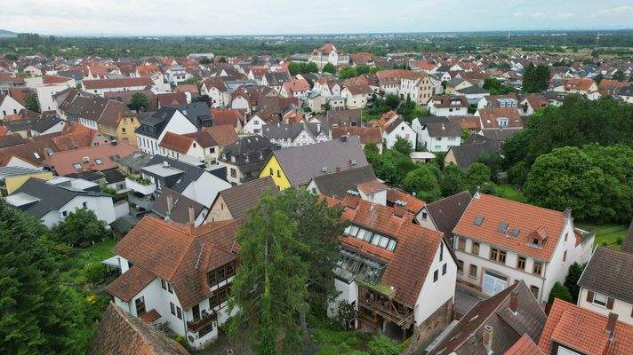 Rückseite Haus von oben 