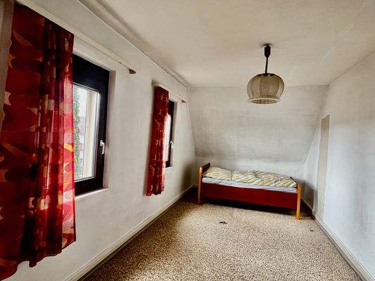 Das Gästezimmer im Obergeschoss