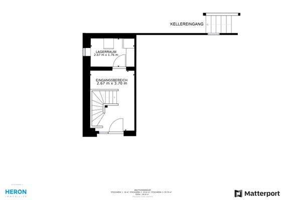 Kleine Wohnung - Grundriss- EG