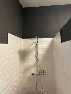 Dusche im Obergeschoss