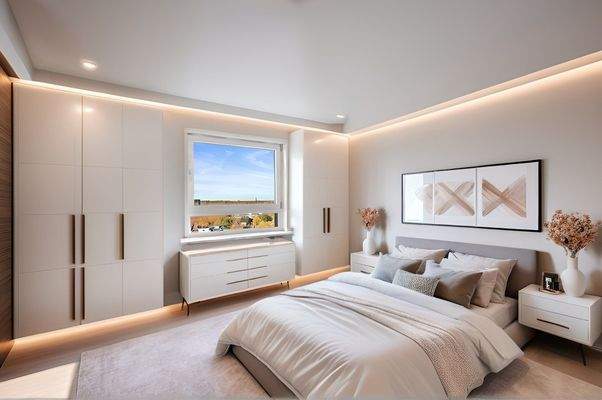 Schlafzimmer, KI -generiert