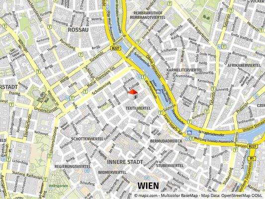 Geolyzer Kartenausschnitt