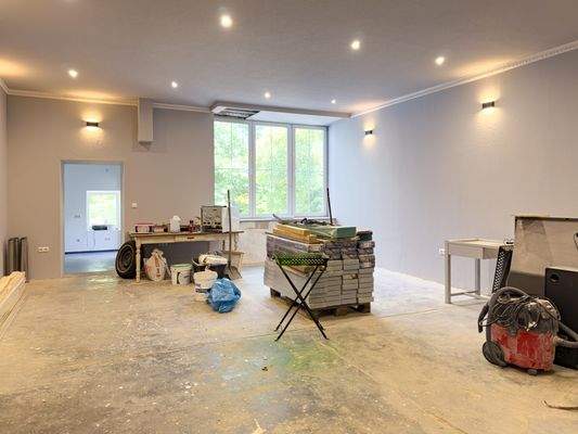 Offener Bereich mit Gestaltungsmöglichkeit