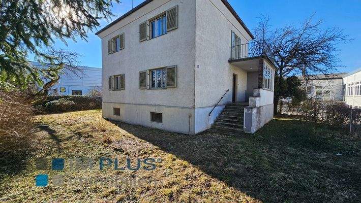 Ansicht des Grundstückes