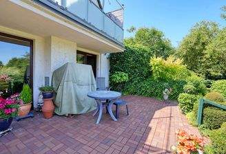 Terrasse vor dem Wohn-/Esszimmer