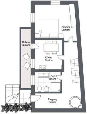 Sover_1 - 1. Etage - 2D Floor Plan