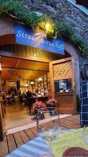 Strausswirtschaft Eingang