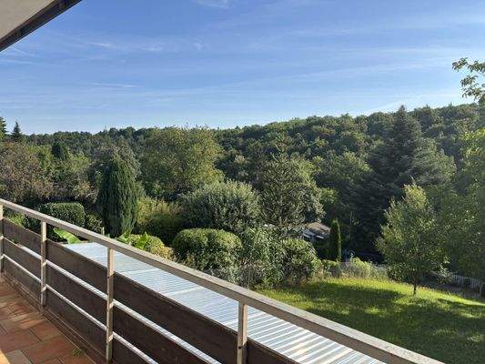 genießen Sie den Blick ins Grüne