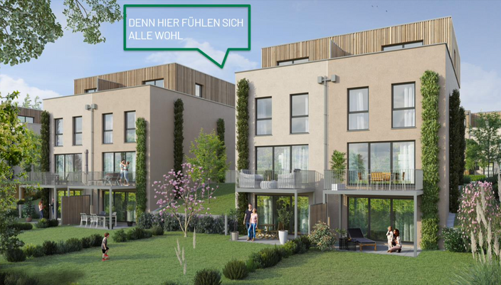 Hier fühlt man sich wohl - Westansicht