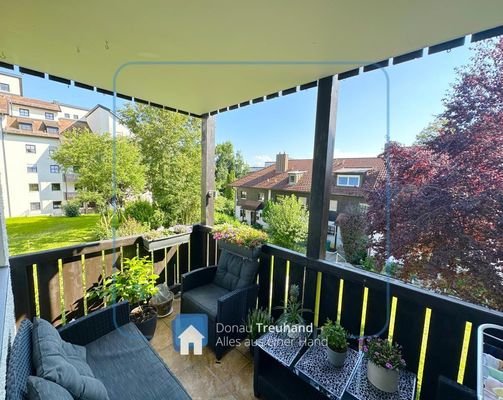 Balkon mit schönem Blick