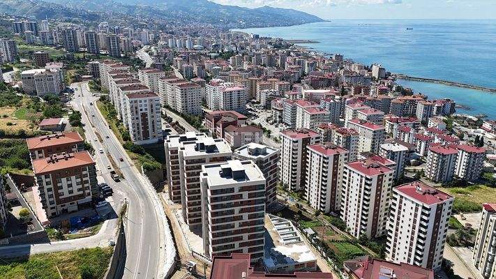 Furnished Flats in Yildizli Akcaabat with Sea View