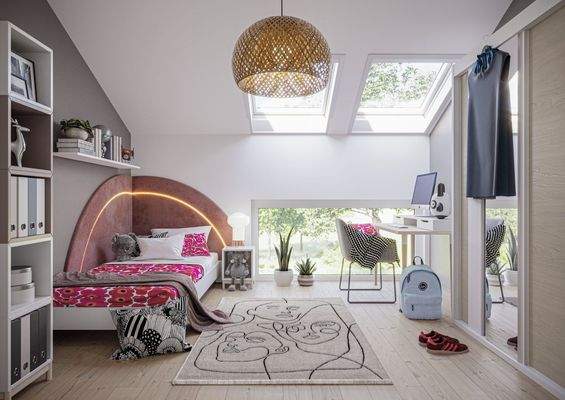 Modernes Jugendzimmer-Design