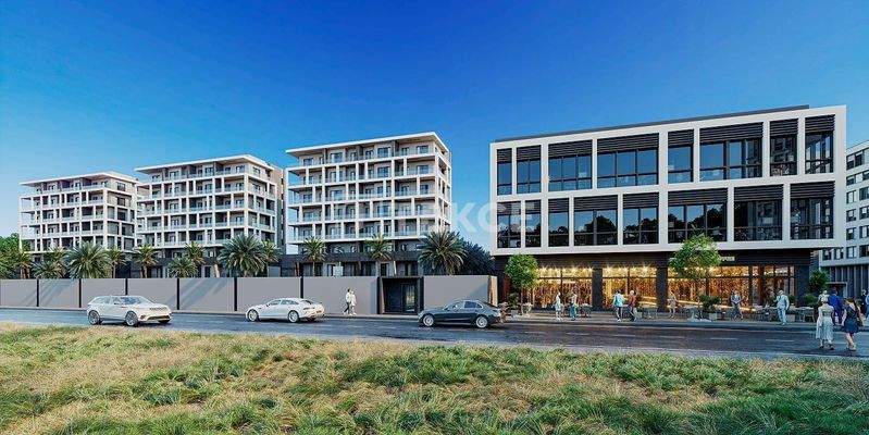 South Facing Apartments in an Extensive Project in Aksu Antalya