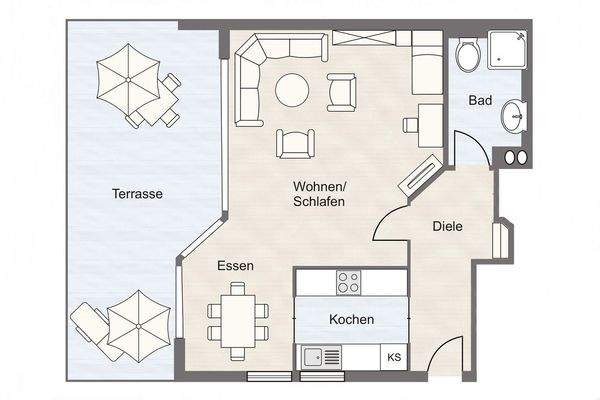 013 - Grundriss Hanggeschoss