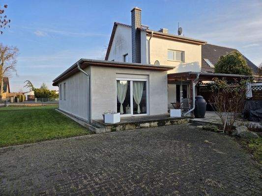 Haus hintere Ansicht