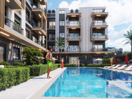 2-Bedroom Apartment in a Complex with a Pool in Antalya