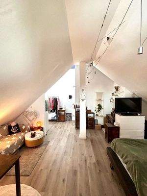 Schlafzimmer im Dachgeschoss